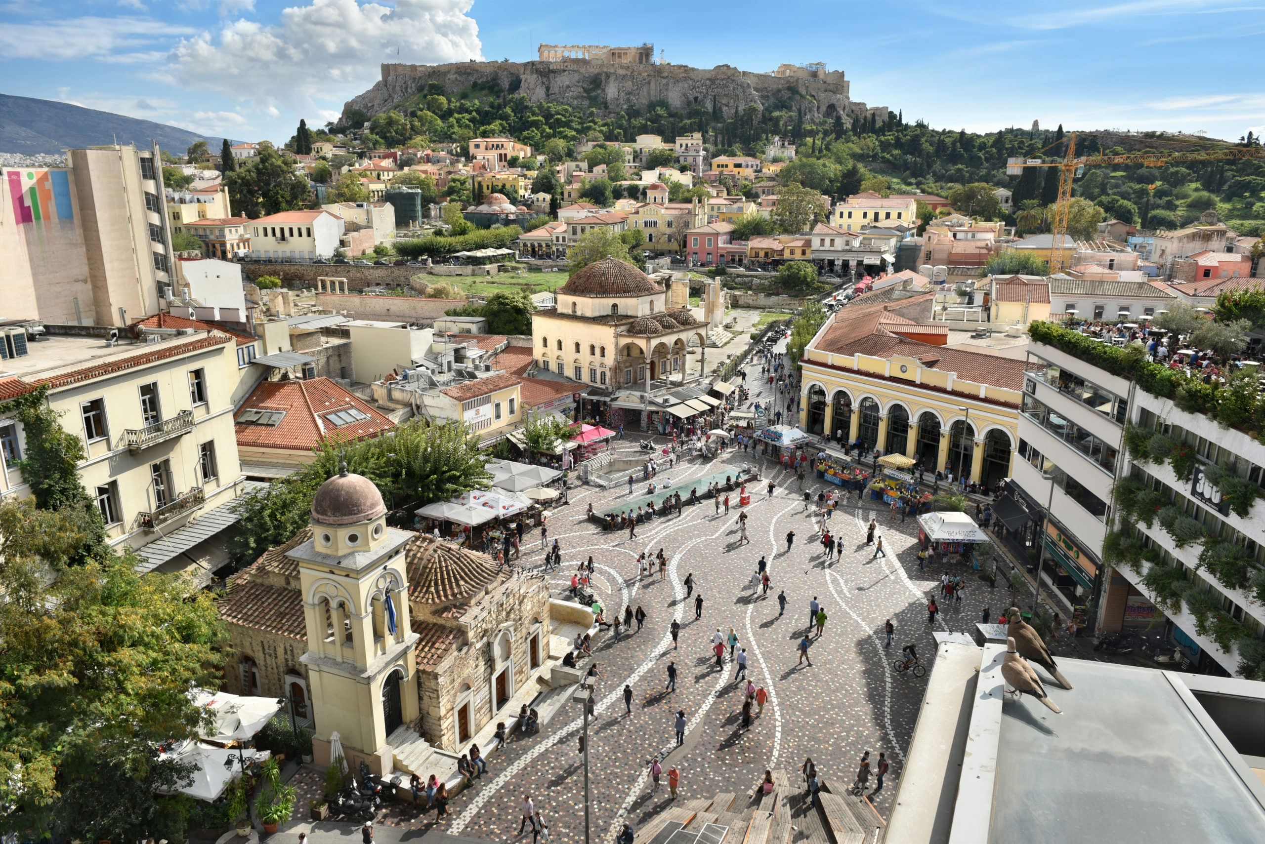 Athens guided walking tours